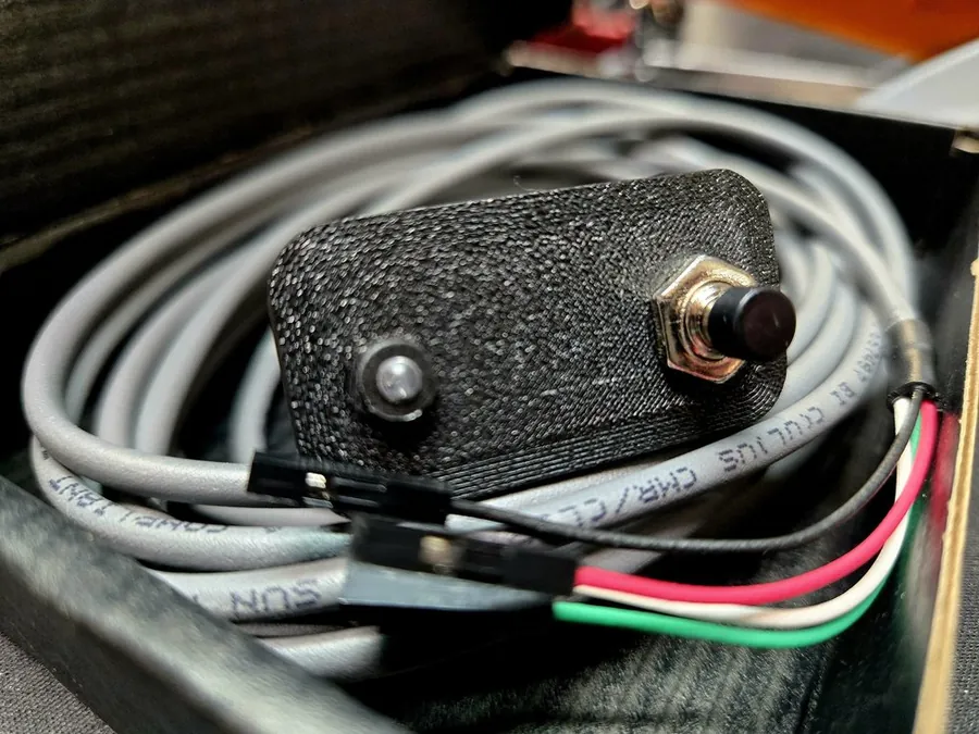 ALPHA MultiSELECTOR push-button switch with wiring